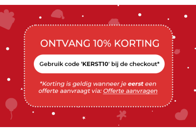 10% KORTING tijdens kerst en oud en nieuw!!