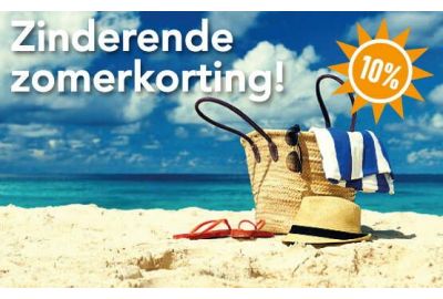 10% Zomerkorting op Alles!