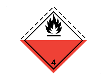 Voor zelfontbranding vatbare stoffen