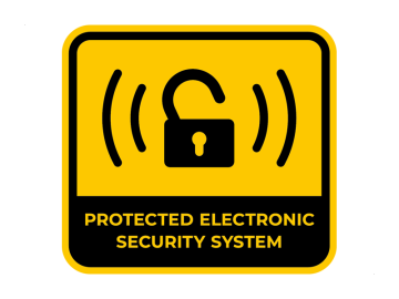 Protected electronic security system