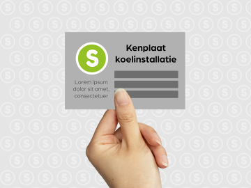 Kenplaat stickers