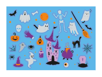 Feestdagen vel geesten en spookhuis