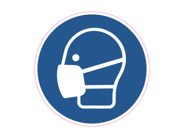 Draag een mondkapmasker