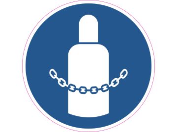 Beveilig de gasflessen