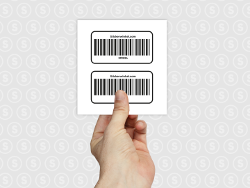 Barcode stickers