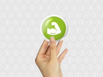 Sterk plakkende doming stickers