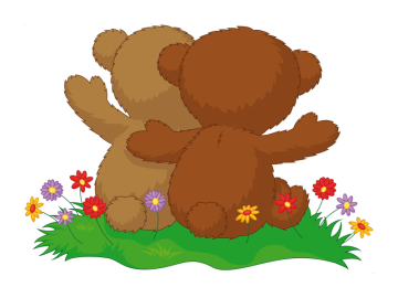 Muursticker Beertjes