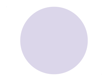 Muursticker cirkel pastel lila