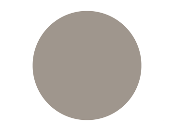 Muursticker cirkel lichtbruin