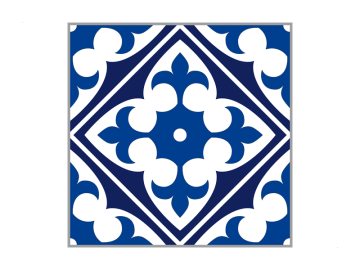 Muursticker patroon #16