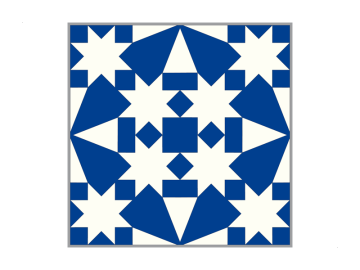 Muursticker patroon #42