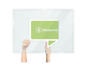 Raamstickers dubbelzijdig