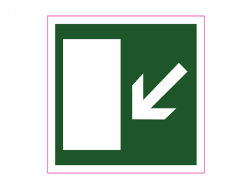 Redding vluchtweg via trap links