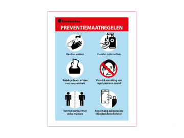 Corona instructie preventie maatregelen