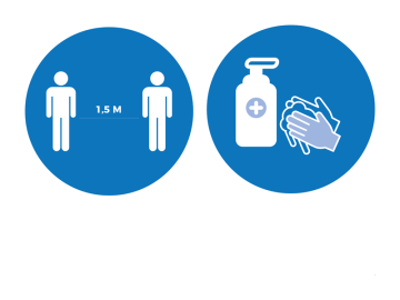 Corona 1,5 meter afstand