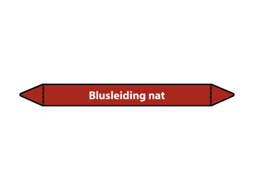 Blusleiding nat