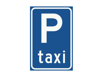 Parkeren voor taxi's