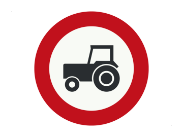 Gesloten voor landbouw machines