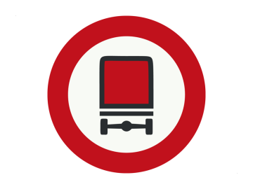 Gesloten voor voetgangers