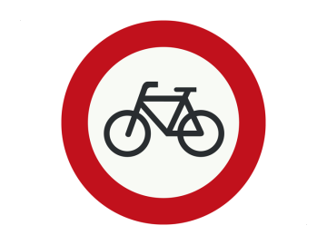 Voor alle bestuurders het bord voorbij te gaan aan de rechter zijde