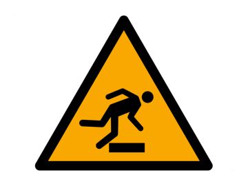 Obstakel op vloerniveau